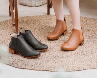 BOOT VGB CỔ THUN DA THẬT 4P ;))