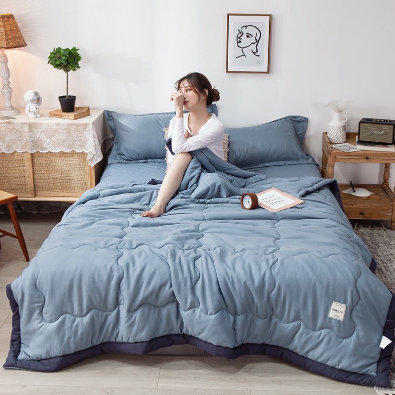 Chăn hè thu cotton mềm mại, Chăn hè zara