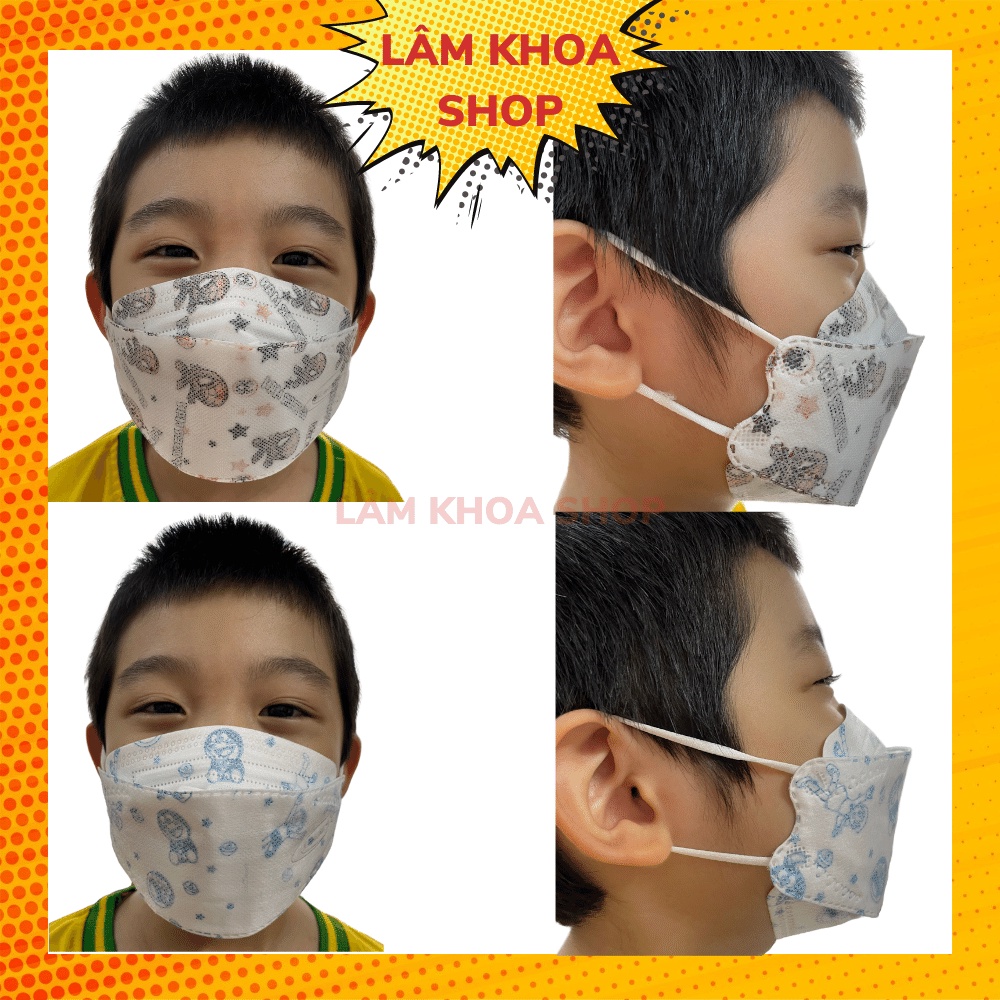 Set 10 Khẩu trang trẻ em KF94 Hàn Quốc AK Mask