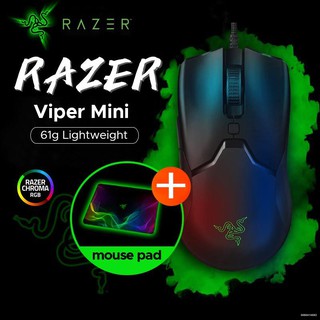 ☌Chuột chơi game cảm biến quang học RGB siêu nhẹ có dây Razer Viper Mini 8500DPI chất lượng cao