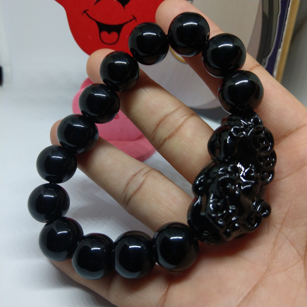 Vòng đeo tay Tùy Hưu may mắn hạt 8ly