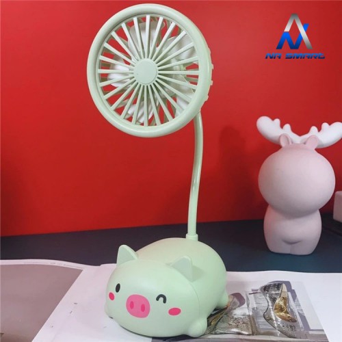 Quạt Mini Tích Điện Để Bàn Tiện Lợi Pin Khoẻ , Quạt Mạnh Hình Thú Dễ Thương | BigBuy360 - bigbuy360.vn