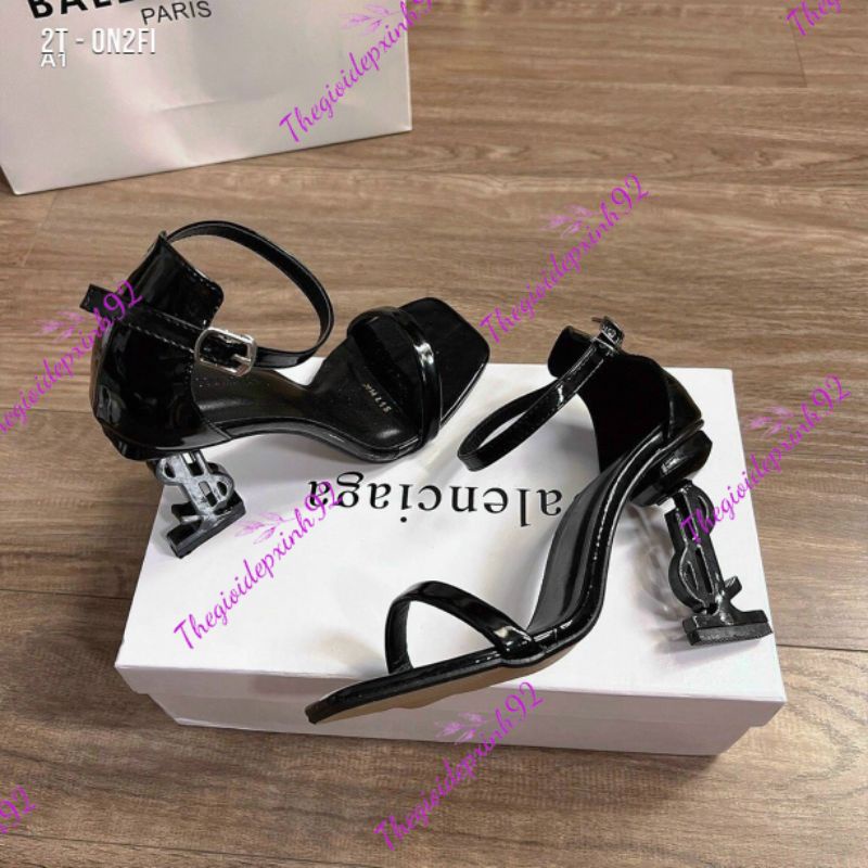 SANDAL QUAI MẢNH GÓT YSL 9P ODER 3 NGÀY