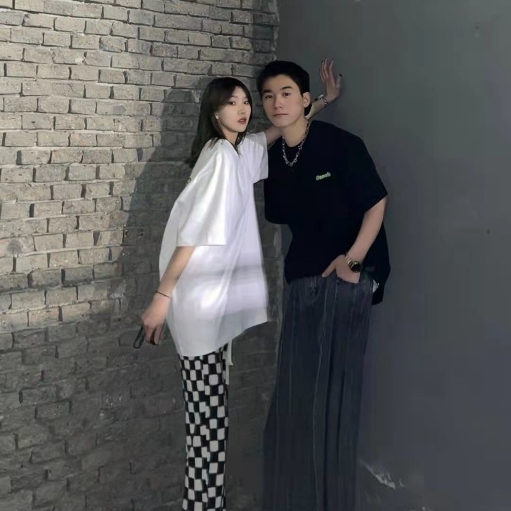 Áo thun Xiaozhainv tay ngắn dáng rộng phong cách Hàn Quốc thời trang mùa hè cao cấp cho nữ