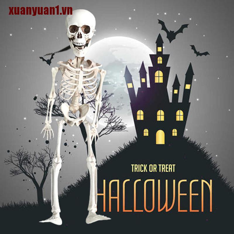 1 Mô Hình Bộ Xương Treo Trang Trí Halloween 40cm