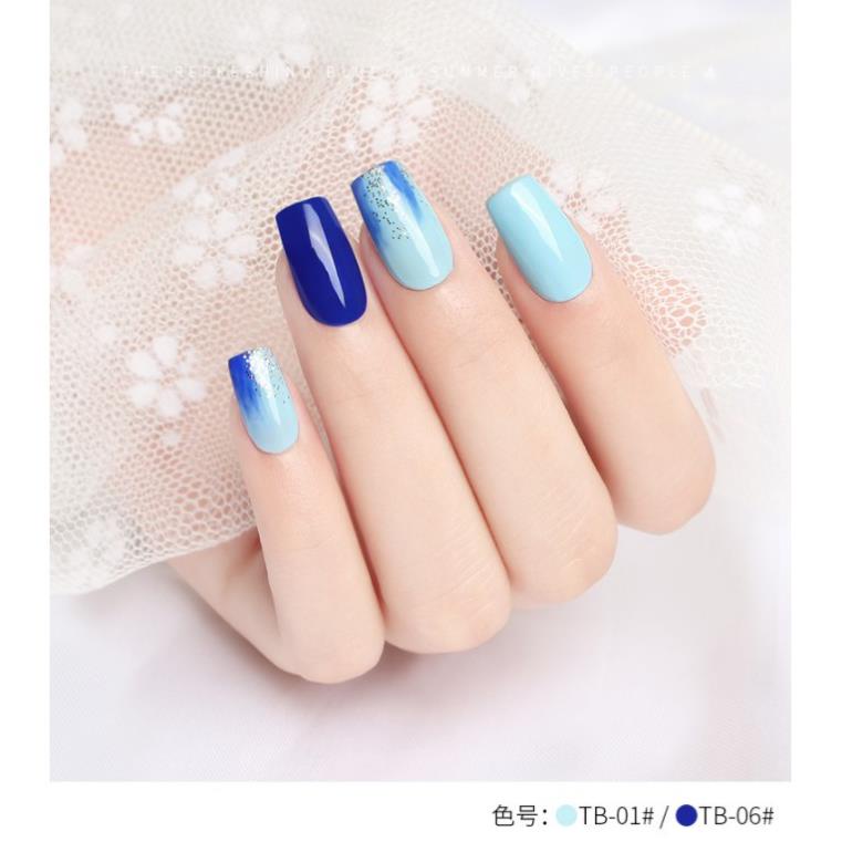 Sơn Gel AS vỏ đen Mã TB( Cam Kết Chính Hãng - làm khô sơn gel bằng máy hơ uvled )