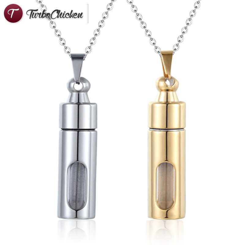 #nước hoa# Women Glass Collect Perfume Flower Open Bottle Memorial Pendant Necklace Jewelry Gifts