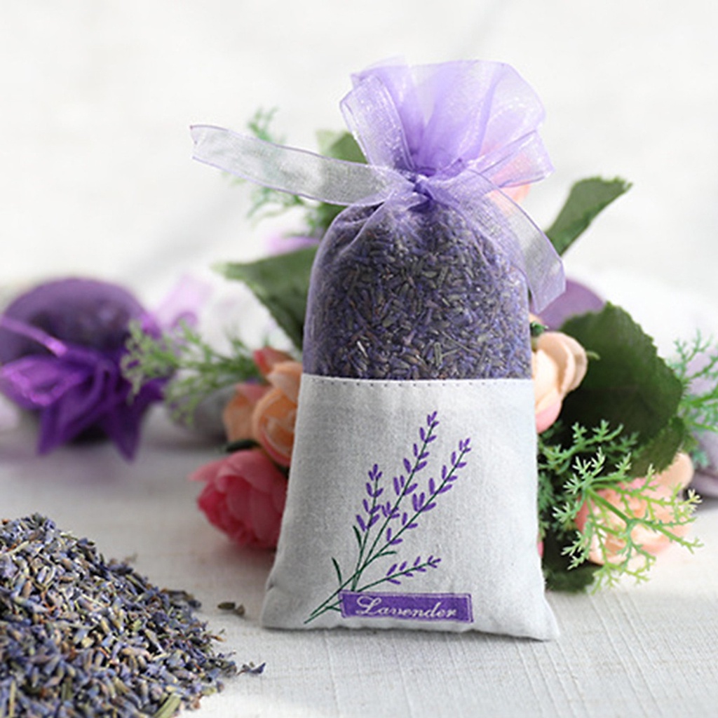 Túi Thơm Hoa Oải Hương Lavender.Túi thơm giúp khử mùi thanh lọc không khí