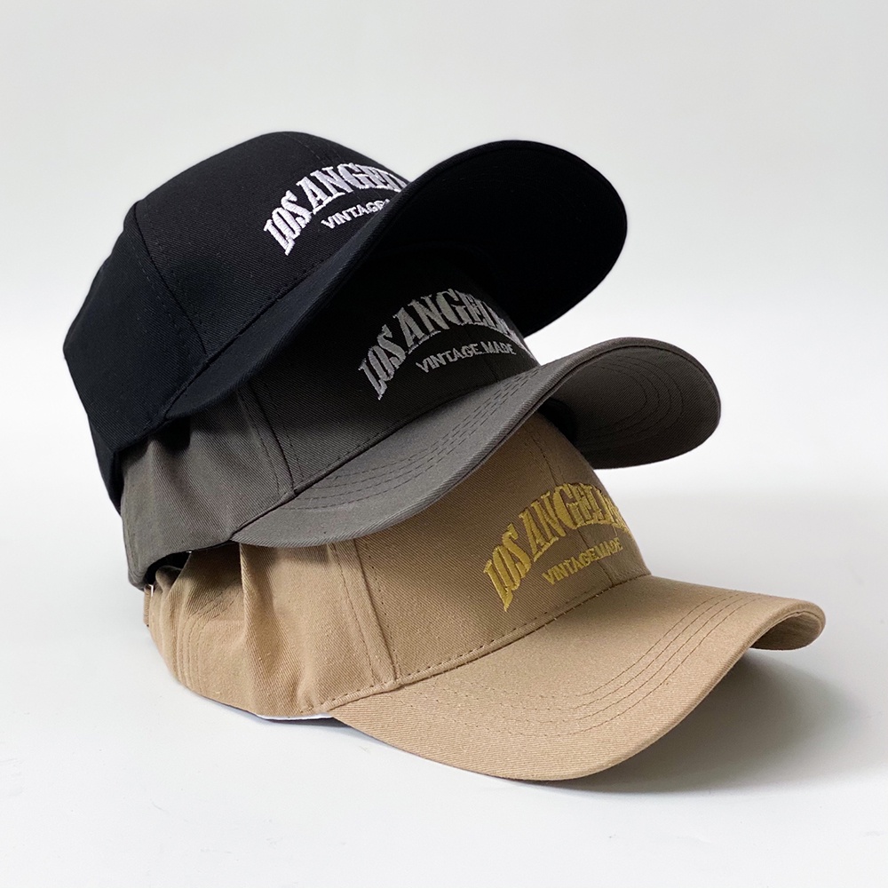 Mũ lưỡi trai thời trang nam nữ thêu chữ  LOSANGELESS phong cách nón kết đẹp AH1663