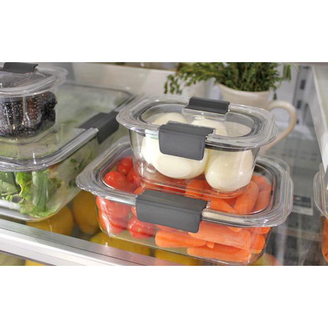 Rubbermaid Brilliance set hộp 18 món 9 hộp. Rubbermaid premier