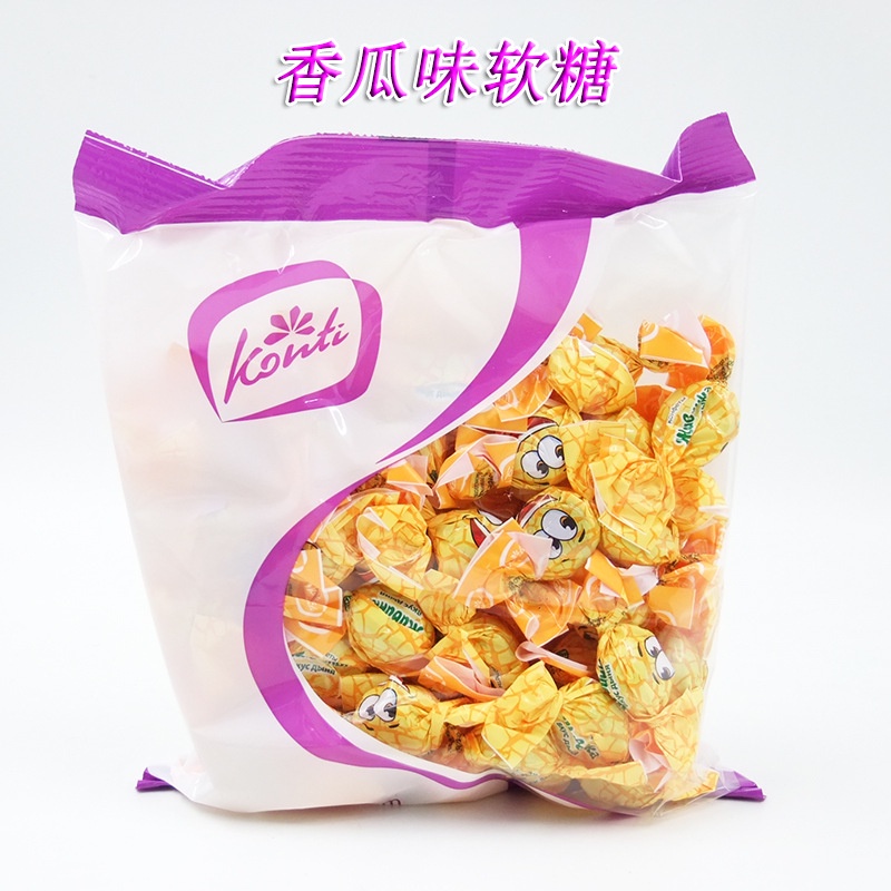 [ Hàng mới về ] Kẹo dẻo Konti trái cây gói 500g ăn siêu đã nghiền