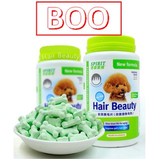 Viên Bổ Sung Dinh Dưỡng Cho Cún SPIRIT Canxi- Khoáng- Mượt Lông- Vitamin- Tiêu Hóa- Cơ Xương Khớp - BooPet Shop