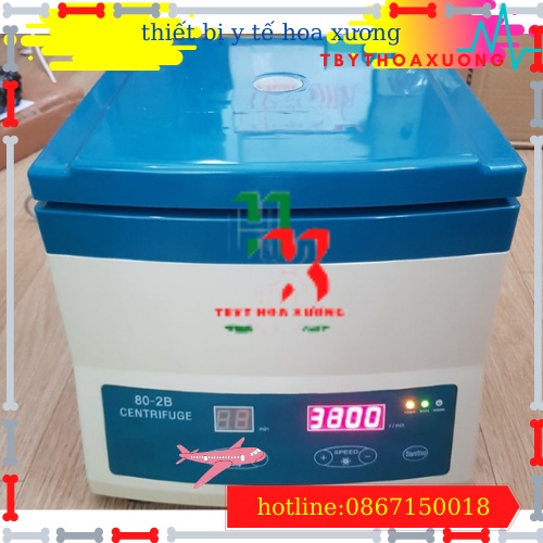 Máy Tách Huyết Tương 12 Ống Điện Tử 80-2b - Máy Ly Tâm 12 Ống 80-2b