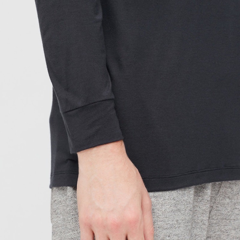 Áo giữ nhiệt cổ tròn Heattech Uniqlo dành cho nam