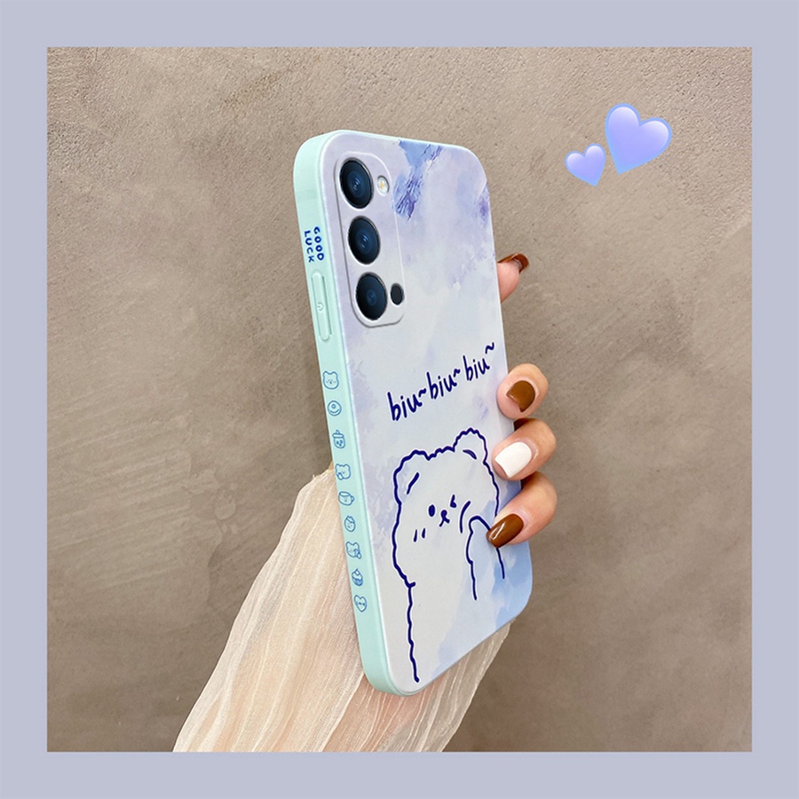 ốp lưng OPPO Reno 4 ốp lưng OPPO Reno4 4G Ốp Điện Thoại Silicon Mềm Chống Sốc Họa Tiết Hoạt Hình Cho oppo reno 4 4G