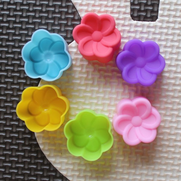 Set 20 Khuôn Silicone Hoa Sứ - Cup Set Cánh Lớn (5Cm), Nhỏ (3Cm)