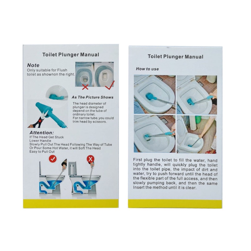 Dụng Cụ Thông Tắc Bồn Cầu Linh Hoạt Tiện Dụng