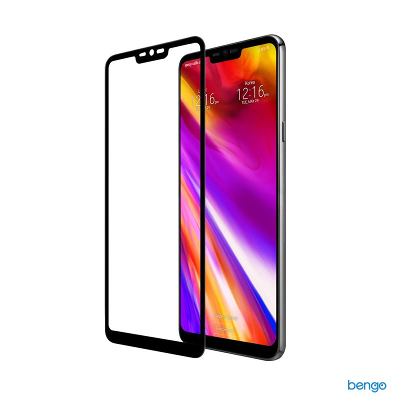 [Mã ELFLASH5 giảm 20K đơn 50K] Dán cường lực LG G7 3D Full keo và từ tính