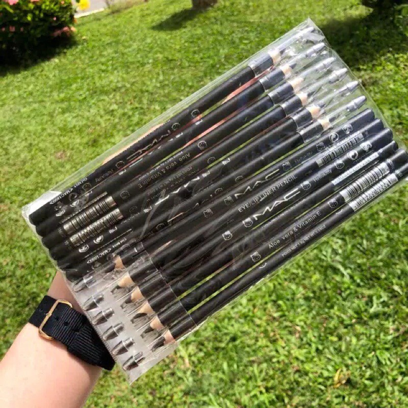 (hàng Mới Về) Chì Kẻ Lông Mày Màu Đen Mac