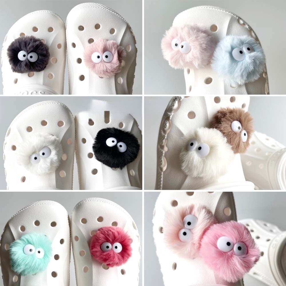 [Deco] Giày Crocs Jibbitz Croc Đính Hạt Đá 12 Màu Trang Trí Giày