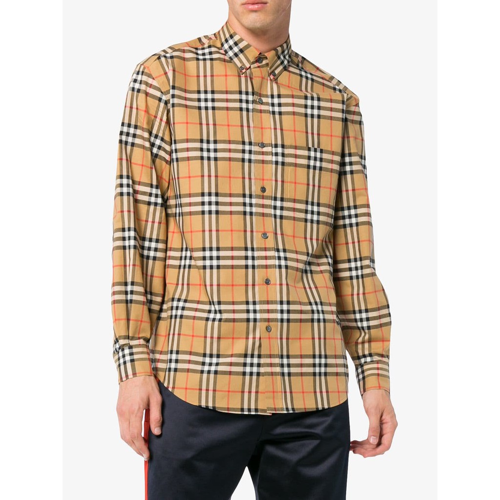 Áo sơ mi nam hàn quốc dài tay kẻ sọc đẹp cao cấp F8888 Kẻ BBR001