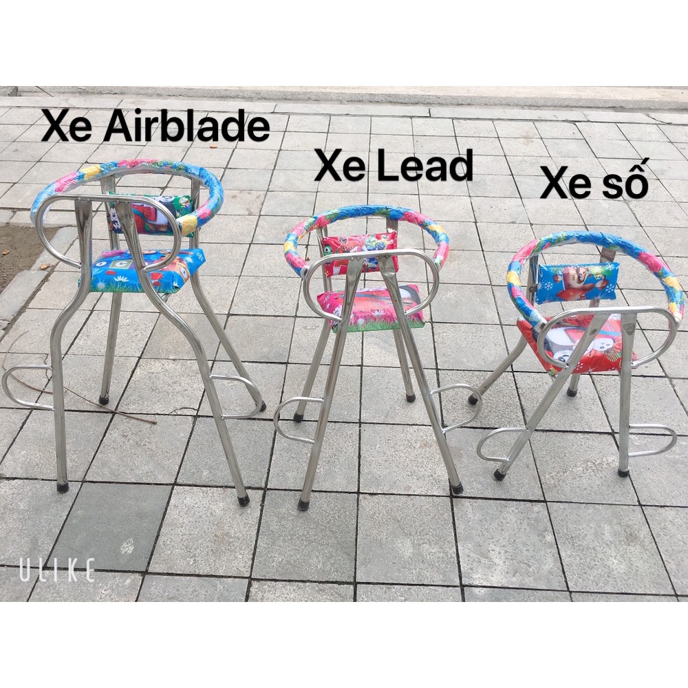 Ghế ngồi xe máy cho bé xe ga xe số