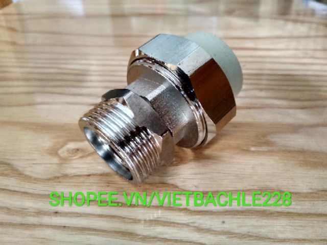 Rắc co, Zắc Co Ren Ngoài Nhiệt PPR 25 + Ren Chuyển 34-27