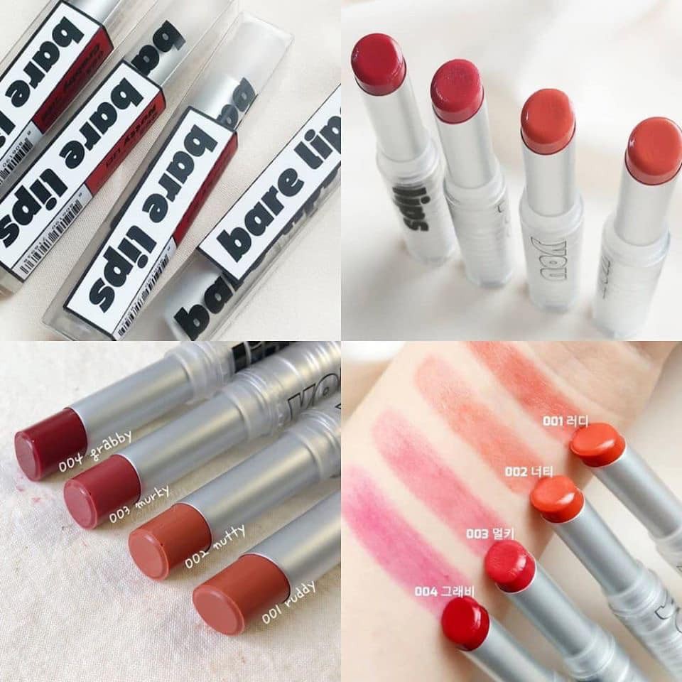 Son Dưỡng Có Màu I'm Meme I'm Bare Lips 3.2g