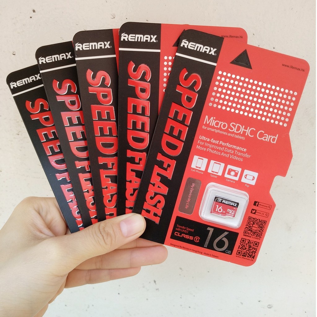 Thẻ nhớ MicroSD Remax 16Gb tốc độ Class 10 chuyên dụng cho camera và điện thoại | BigBuy360 - bigbuy360.vn