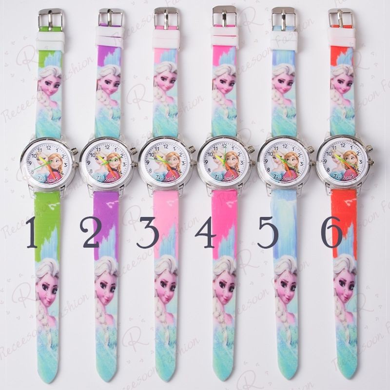 Đồng hồ Elsa, Anna, tuyết, Babies... dành cho các bé gái đẹp chất DHG113 | BigBuy360 - bigbuy360.vn