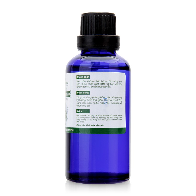 [FREE SHIP 50K] Tinh dầu hương thảo Lorganic Rosemary 100% Natural Essential Oil 50ml