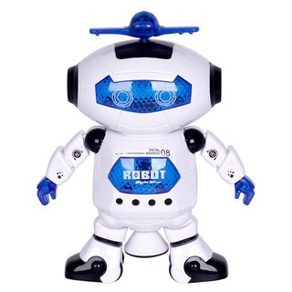 ROBOT Xoay Phát Nhạc Có Đèn