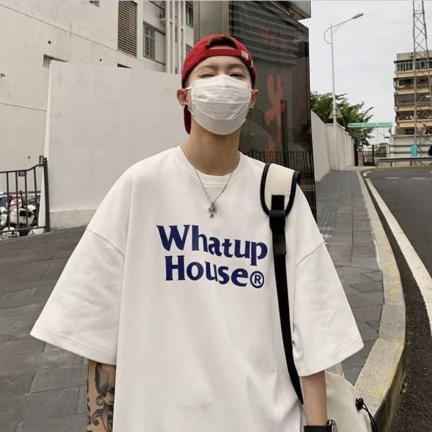 Áo Thun Whatup Form Rộng PEONYB Unisex [FREESHIP]  Phông tay lỡ nữ in chữ vintage đẹp, pull cộc 3158 cá tính Ulzzang