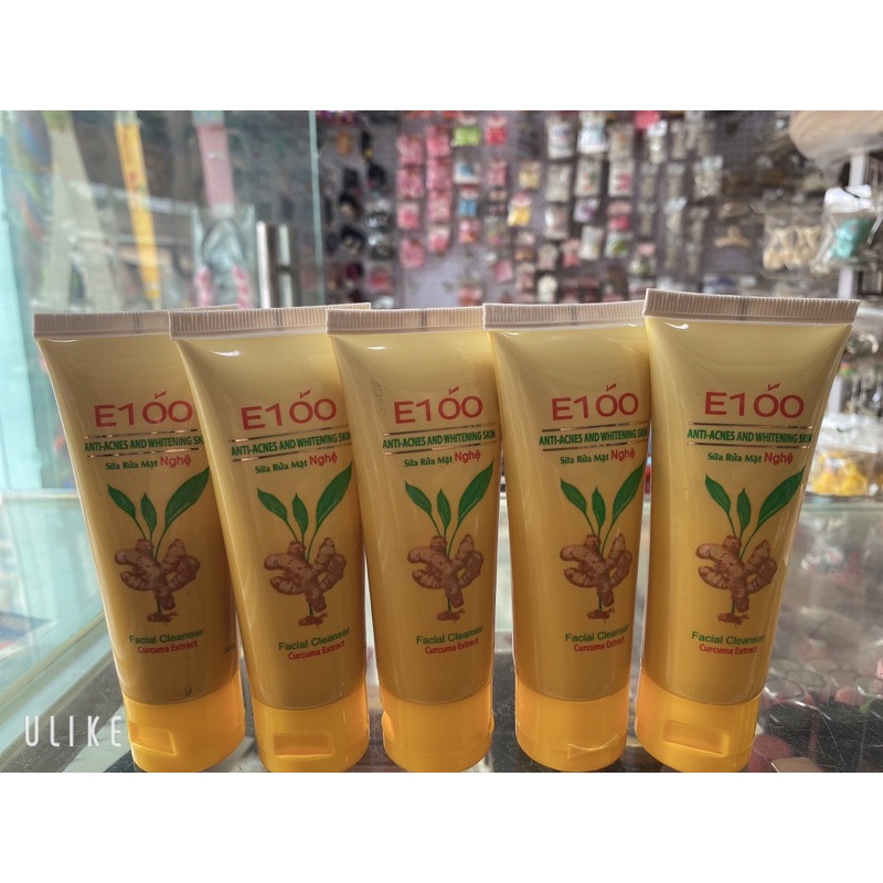SỮA RỬA MẶT NGHỆ E100 (50G)
