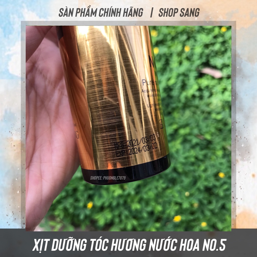 Xịt Dưỡng Tóc Hương Nước Hoa No5