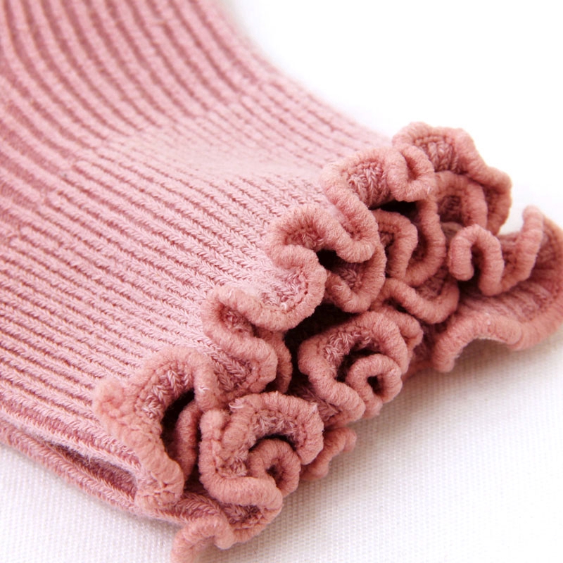 Vớ cotton phối ren xinh xắn dành cho nữ