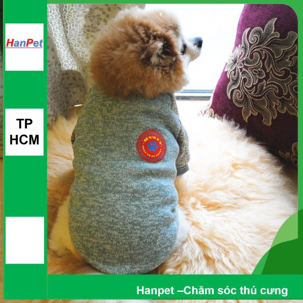Hanpet.GV- áo cho thú cưng Quần áo chó mèo Áo thun thú cưng Đồ bộ thời trang chó mèo