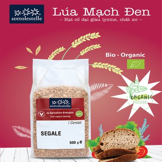 Hạt lúa mạch đen/hạt lúa mì hữu cơ Sottolestelle 500g