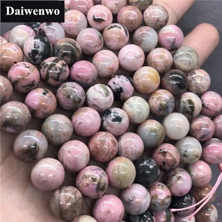Chuỗi hạt bằng đá tường vi 100% thiên nhiên hình tròn 6-12mm chuyên dụng làm đồ trang sức