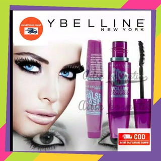 Mascara màu tím làm dày mi maybeline