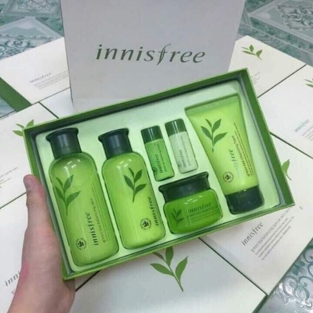 SÉT DƯỠNG DA 6 MÓN INNISFEE