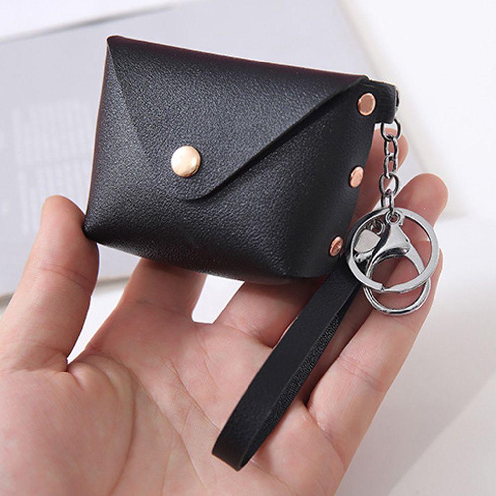 Ví Đựng Tiền Xu Mini Bằng Da PU Họa Tiết Lấp Lánh