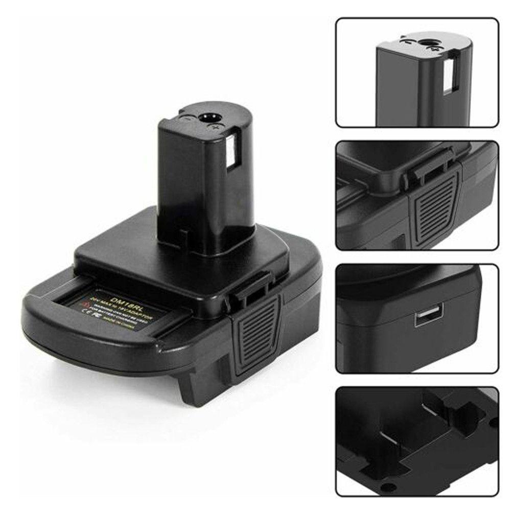 Bộ Chuyển Đổi Pin Li-ion DM18RL Thay Thế Tiện Dụng Khi Đi Du Lịch