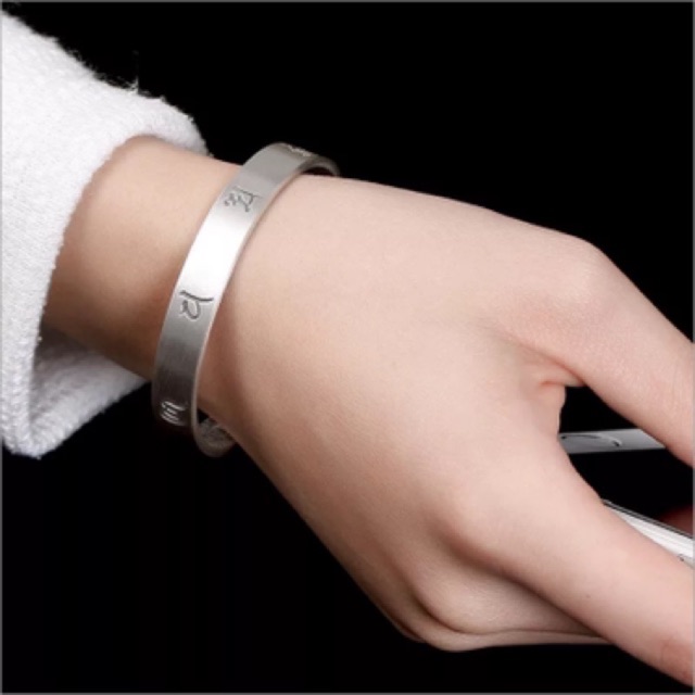 Vòng Tay Khắc Om Mani Padme Hum Tây Tạng