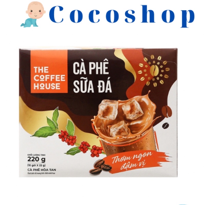 Cà Phê Hộp Sữa Đá The Coffee House Hộp 220g