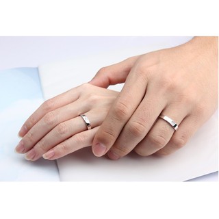 Nhẫn Đôi Mạ Bạc 925 Thời Trang