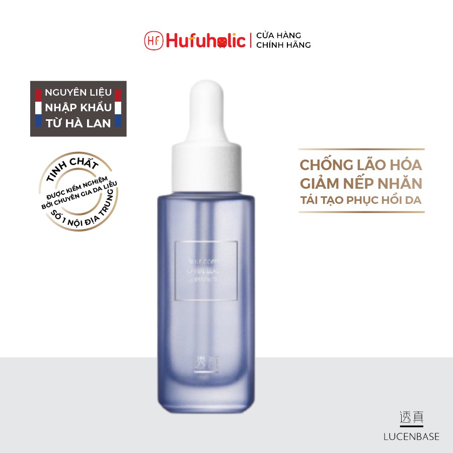 Tinh chất Blue Copper Peptide Elastic Essence LUCENBASE chống lão hóa dưỡng ẩm giảm viêm phục hồi da căng mịn LUCB41