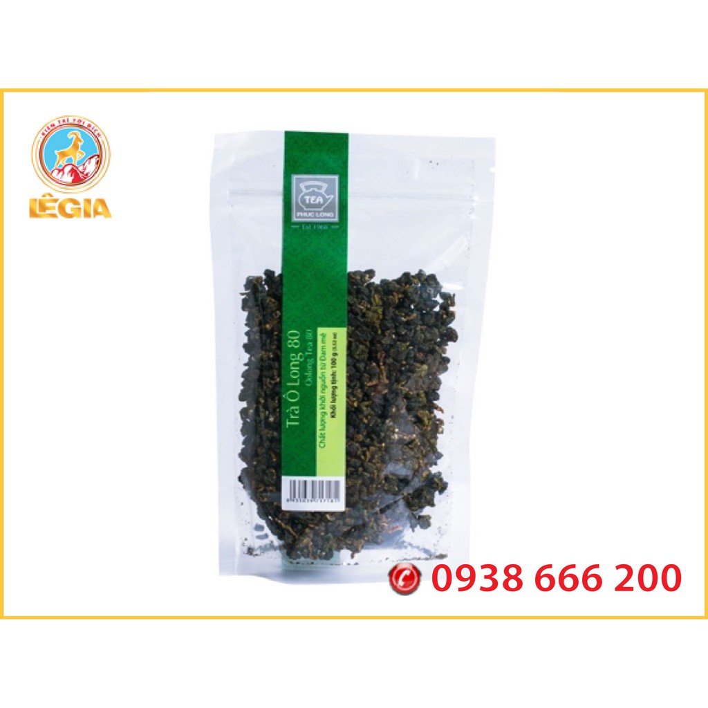 Trà Ô Long 80 Phúc Long (100g) Chính Hãng