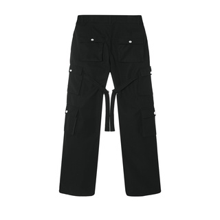 Quần Strap Cargo Pants / Black