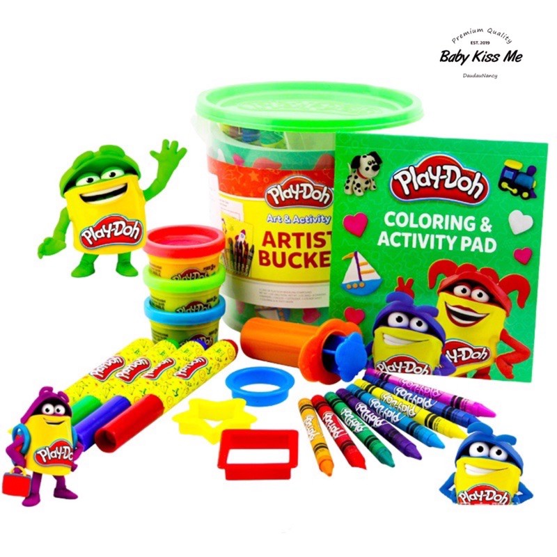 Bộ bột nặn màu sắc an toàn cho bé Play Doh